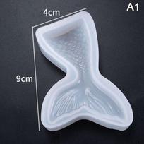 Mermaid Tail Fondant Cake Moulds Silicone Mold Cake Decorating Baking Tools