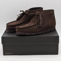 26183075 Clarks Wallabee Boot GORE-TEX Dark Brown Suede (Men's)