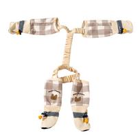 Full Leg Protection Reflective Stripe Pet Pants Adjustable Dustproof Dog Jumpsuit Shoes Anti-Slip Waterproof Pet Going Out Pants (as the picture,S)