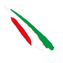 Raudonos, Baltos, Žalios Italijos Vėliavos Lipdukas, Vandeniui Atsparus Lipnus Vinilo Lipdukas, Madingas Išorės Aksesuaras Automobilio Motociklo Dekoravimui green
