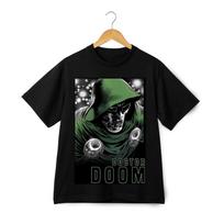 Doctor Doom T-Shirt Fantastic Four Villain Dark Portrait Graphic Tee Unisex L