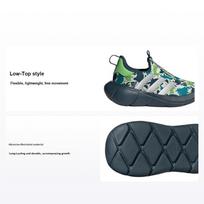 adidas Monofit Grey Silver Metallic Semi Lucid Lime (TD) Baby Sneakers Grey-One ID9645 24