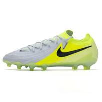 Nike Phantom GX 2 Elite AG Dirbtinės dangos futbolo bateliai su trumpais guminiais kaištukais Vyriški Pilki Geltoni Sportbačiai FJ2554-003 40