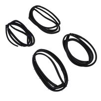 4PCS Door Weatherstrip Moulding Seal 72350 SNE A01 Car Door Seal Strip Replacement for Civic 2006 to 2011