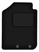 Driver's mat black for: Dacia Spring hatchback (2021-)