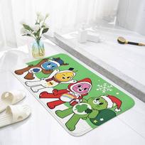C-careS-Bear Kawaii Floor Mat For Living Room Sofa Floor Cushions Modern Soft Fluffy Home Rug For Children's Bedroom Play Carpet 40x60cm