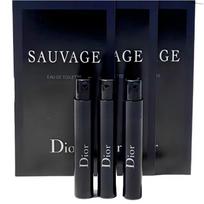 Dior Sauvage Tualetinis vanduo Rinkinys su mėginukais (3 x 1 ml),Šviežios, citrusinės ir medienos natos, Vyriškas kvapas 1ml*3