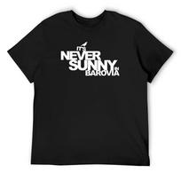 It's Never Sunny in Barovia T-Shirt football t shirt heavyweights shirts graphic tees fashion shirts mens t shirt graphic S įvairiaspalvis