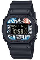 Casio Reborn Art Festival x FISHERMAN JAPAN Collaboration Model Black G-Shock Watch, DW-5600RF24-1JR, Men's,