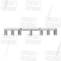 1 vnt. 3D metalinis MTM logotipas priekinių grotelių emblema lipdukas VW Golf Passat Jetta Touareg Tiguan RS5 RS4 RS6 galiniam bagažinės dangčiui bamperiui dekoruoti