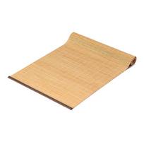 Fabric Edged Bamboo Silk Tea Mat Table Runner Tea Tablecloth Bamboo Zen Style Chinese Tea Tray Mat 30X40CM