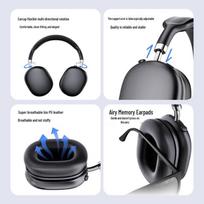 Newman TB750 Over-Ear Bluetooth Noise-Cancelling Headphones