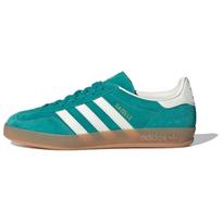 adidas Gazelle Indoor Pure Teal Vyriški sportbačiai Off-White Aukso metalo JQ8391 38