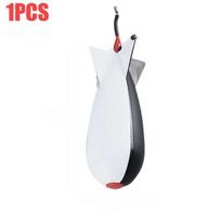 1-5pcs Carp Fishing Bait Thrower Feeder Bait Rocket Shape Fishing Spomb Float Lure Holder Fishing Feeder Nesting Tools A-1PC