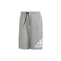 adidas M Mh Bos Short Ft Logo Printing Sports Drawstring Shorts Gray Men's EB5260 S