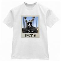 Eazy-e from N.W.A White T-Shirt High Quality! West Coast CPT Compton OG LA  Cali XL