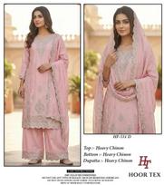 Indian Bollywod Paksiatni Palzzo Suit Desigenr Party Wear Ethnic Salwar Kameez XL-42 rožinė