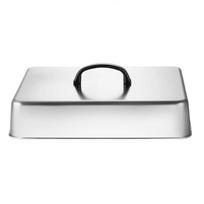 Stainless Steel Cheese Melting Dome Heat Resistant Sturdy Rectangular Basting Cover Durable S/M/L/XL Grill Cover Lid