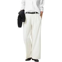 UNIQLO SS26 Wide Pleated Straight High-Waisted Suit Pants Women bottoms 487957-01 XS