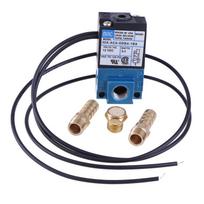1Setink Mac solenoidinį vožtuvą 1/8'' 35A-Aca-Ddba-1Ba su žalvariniu duslintuvu Dc12V