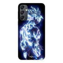 Phone Case - MANIACASE - Samsung Galaxy A54 - Dragon Ball Z Goku Ultra Instinct - Silicone - Glossy juoda