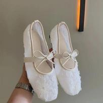 Women Flats Slip on Loafers Comfort Sneakers Women Spring Lace Mary Jane Shoes Street Style Soft Sole Dress Flat Shoes 35 balta