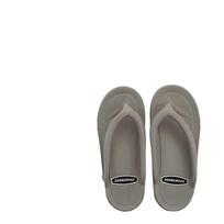 Luxury Brand Slippers Ladies Big Size Fasion Flip Flops Men Casual Shoes Breathable Men's Sandals Street Walking Woman Flats CN 4.5 balta