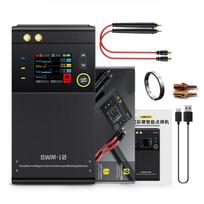 SWM-10 Profesionalus Mini Rankinis Suvirinimo Aparatas Skaitmeninis LED Akumuliatorinis Taškinio Suvirinimo Aparatas Suvirinimui 0.1- 0.25mm 1