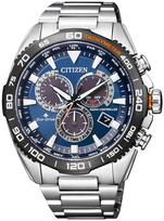 Citizen Promaster CB5034-82L LAND Series Eco-Drive Radio-Controlled Watch, Direct Flight, Men's, Silver