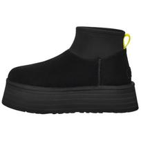 UGG Classic Mini Dipper Batai Juodi Geltoni Moteriški Sportbačiai 1168170-BLK 37 juoda