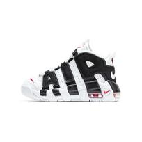 Nike Air More Uptempo Shock Absorbers Mid Top Vintage Basketball Shoes Black White Children Aged 3 7 Years Old Sneakers DA9253-105 31