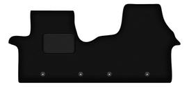 Driver's mat black for: Renault Trafic III complete (2016-)