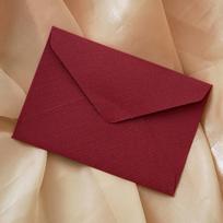 Retro kinų stiliaus raidžių rinkinys: Kanapių popierius, Kraft voko, Atvirukai ir Sandarinimo vaškas 1 Deep Red Envelope