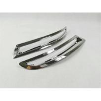 For Volkswagen VW Tiguan 2010 2011 2012 2013 - 2015 ABS Chrome Rear Foglight Cover Fog Light Frame Trims Car Styling Accessories ABS Chrome