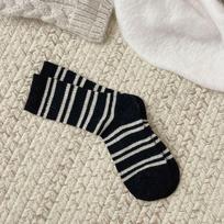 Striped Socks - Children's Autumn/winter Mid-length Socks, Thick and Warm, Versatile and Suitable for All Occasions, Stackable Socks 1 pair juoda