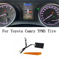 TPMS Tire Digital LCD Display Auto Security Alarm Tyre Pressure Monitor For Toyota Camry 2018 Gasoline model