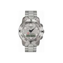 TISSOT Kvarcinis Mechanizmas Vyriški Laikrodžiai Laikrodis Sidabrinis Ciferblatas Nerūdijančio Plieno Dėklas Nerūdijančio Plieno Apyrankė T33.1.588.71 Regular Watch Box