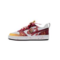 Nike Court Borough Blissful Willow Abrasion Resistant Low top Skateboard Shoes Unisex Red DV5456-006(Team1447-) 38