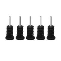 5Pcs 3.5mm Dust Plug Mini Universal Silicone Multipurpose Jack Dust Pin for Smart Phones juoda