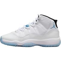 Jordan Air Jordan 11 Anti Kick Cushioning High top Children's Basketball Shoes White 378038-104 36 white