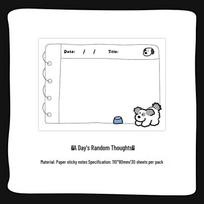 Joyful Task List Sticky Notes - Weekly Planner & Checklist Series