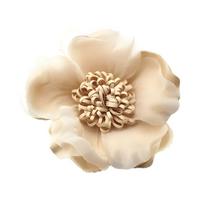 Korean Version Artificial Flower Pin Handmade Three-dimensional Pin New Fabric Flower Brooch smėlis