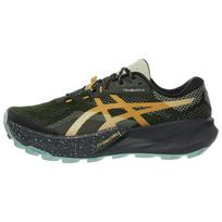 ASICS Gel Trabuco 14 Trail Running Shoes Men's Army Green Yellow 1011C166-200 44