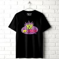 Yo MTV Raps Speech Bubble Logo Men's T Shirt Hip-Hop Music Videos Fab 5 Freddy XXL