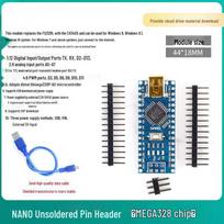 JLXZ Compatible Arduino Nano V3.0 CH340G ATmega328P Dev Board
