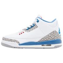 Air Jordan 3 True Blue 2026 Unisex Kedai Balti True-Blue-Fire-Red IF4396-104 44.5