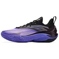 Anta Shock X 8 Basketball Shoes Professional Performance Low Top Men sneaker Fluorescent-Purple Basic-Black 112631111-4 40