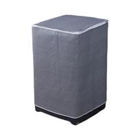 Atspari UV spinduliams viršutinio įkrovimo skalbimo mašinos apsauga PEVA skalbimo mašinos dangalas Skalbimo mašinos dangalas Lauko naudojimui Blue-54*54*82cm gray