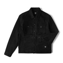 Comfortable Lapel Long Sleeve Denim Jacket Men jackets Black LMT009012201494998L00 L