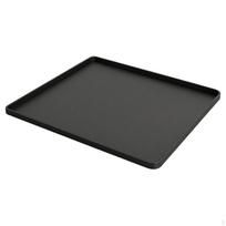 Silicone Appliance Mat Waterproof Drip Tray Spill Protection with Raised Edge for Black 60-40-1cm